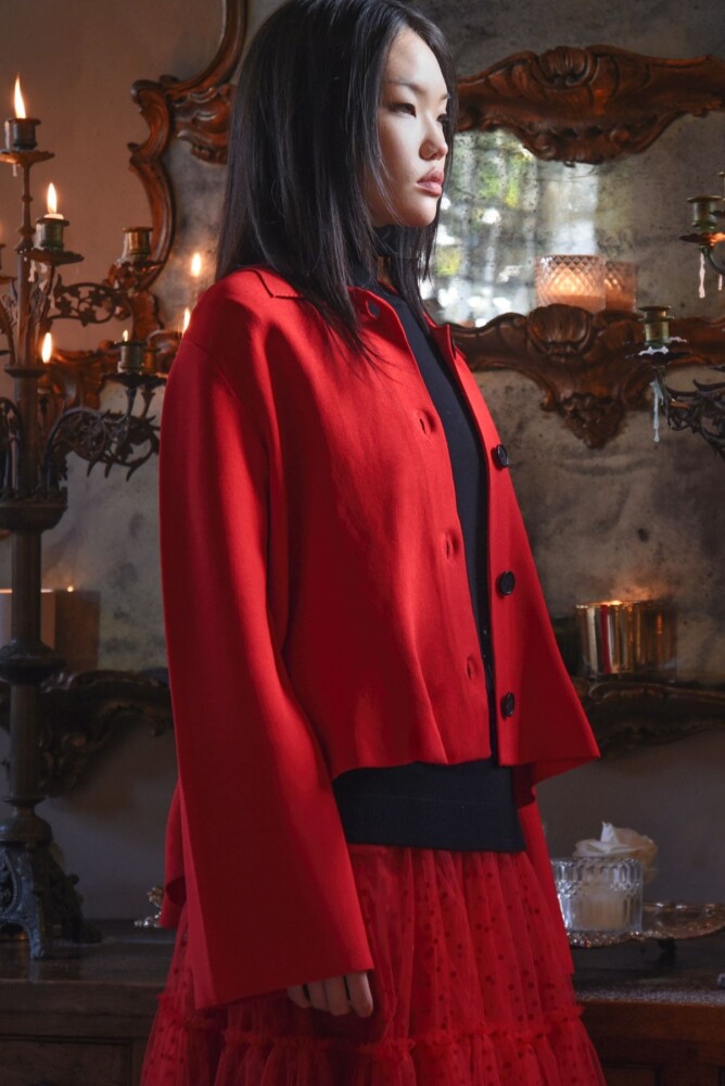 Trelise Cooper - Flaring is Caring Jacket - Red - Image 4