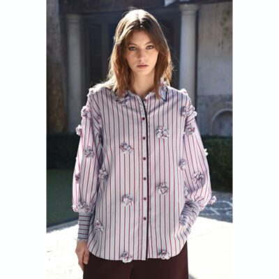 Trelise Cooper - Time to Shir Shirt - Blue/Red