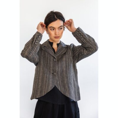 Eva's Sunday - Conran Blazer - Raven Stripe