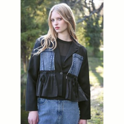 Coop - Denim Noir Jacket - Black/Blue