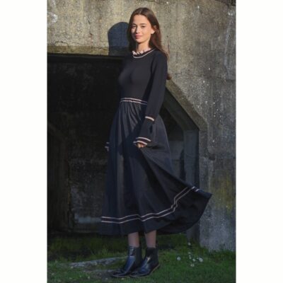 Coop - High Expectations Dress - Black and Pink