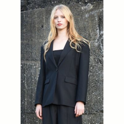 Coop - Bow Tied Blazer - Black