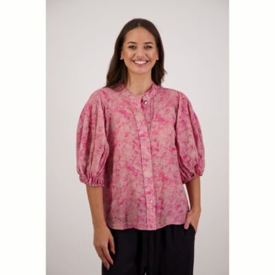 Briarwood - Harlow Pink Floral Shirt
