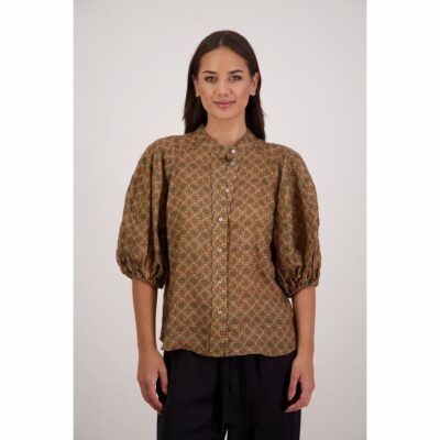 Briarwood - Harlow Camel Tile Shirt