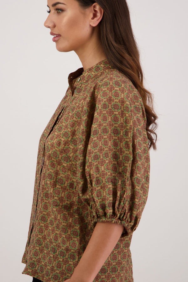 Briarwood - Harlow Camel Tile Shirt - Image 5