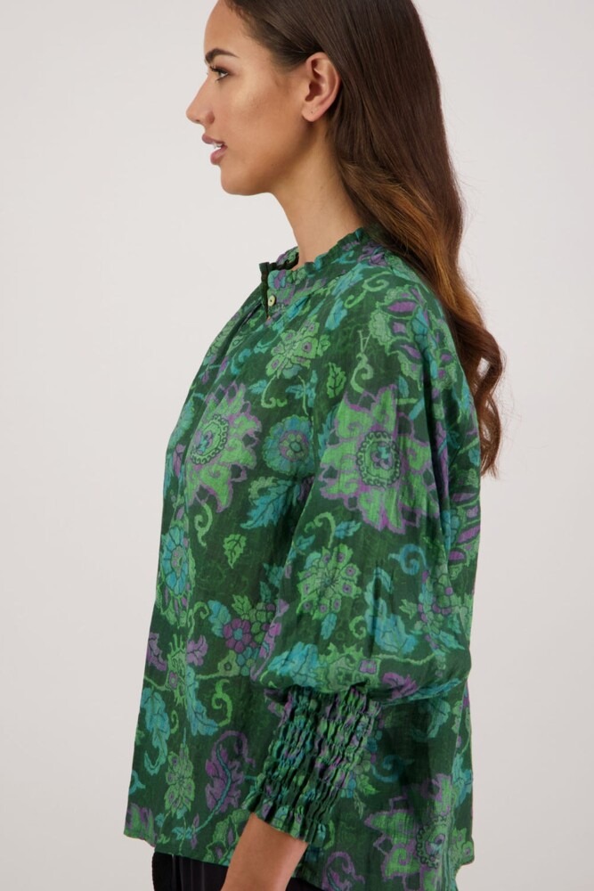Briarwood - Raewyn Green Floral Top - Image 5