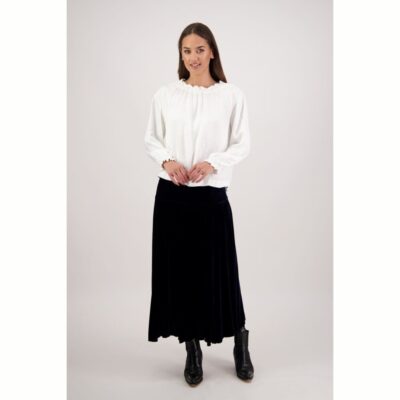 Briarwood - Rebecca Ink Velvet Skirt