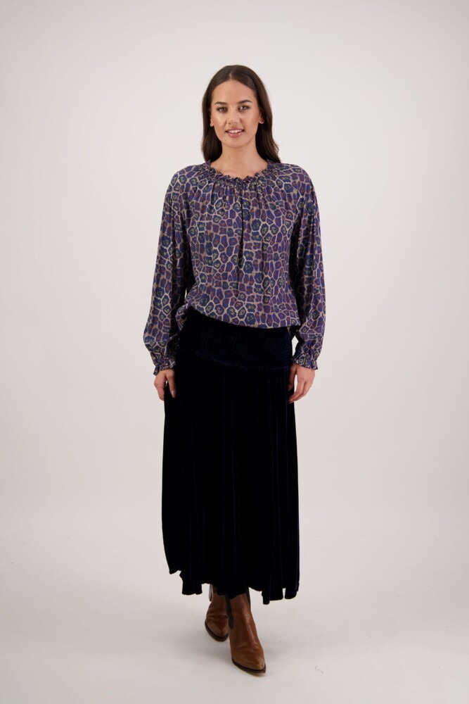 Briarwood - Rebecca Ink Velvet Skirt - Image 5