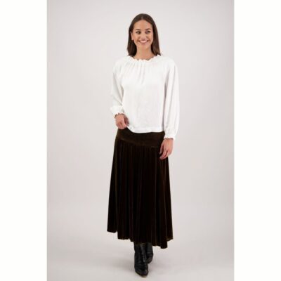 Briarwood - Rebecca Tan Velvet Skirt