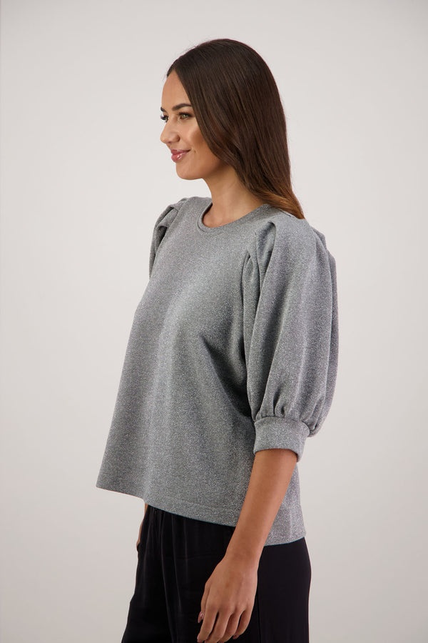 Briarwood - Russo Metallic Silver Sweatshirt - Image 2