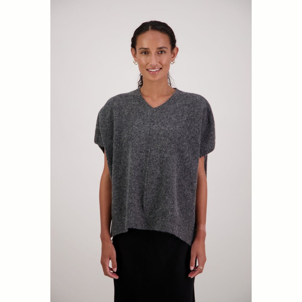 Briarwood - Fredrik Charcoal Knit Vest