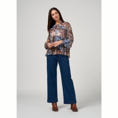 Loobie's Story - Byzantium Blouse - Indigo