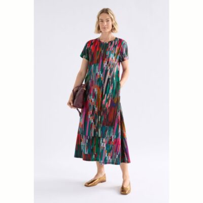 Elk - Haki Dress - Mella Print