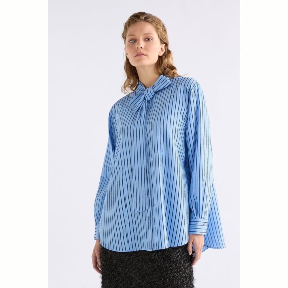 Elk - Hedi Shirt -Chambray Stripe