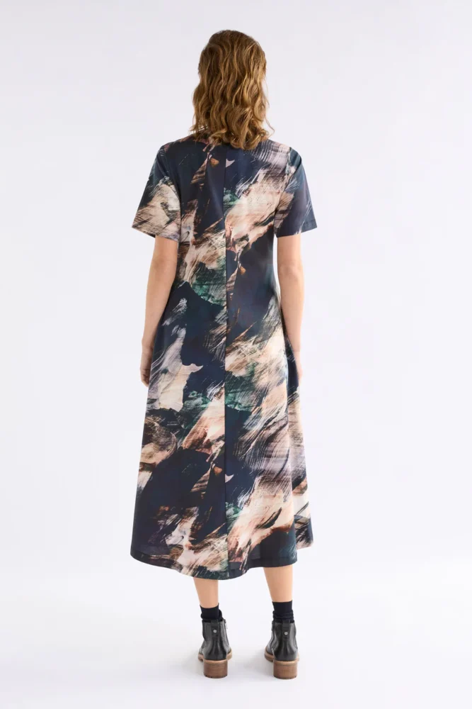 Elk - Dega T-shirt Dress - Holte Print - Image 3