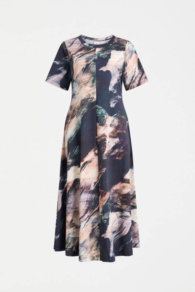Elk - Dega T-shirt Dress - Holte Print - Image 5