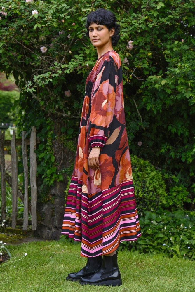 Cooper - Dress to Impress Dress - Black Floral - Image 2