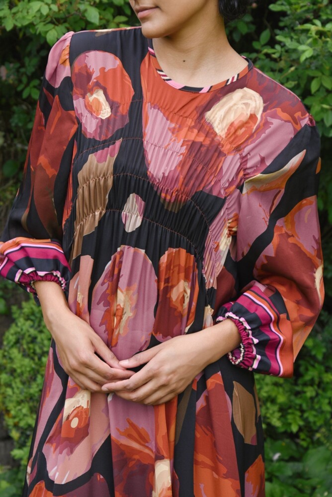 Cooper - Dress to Impress Dress - Black Floral - Image 4