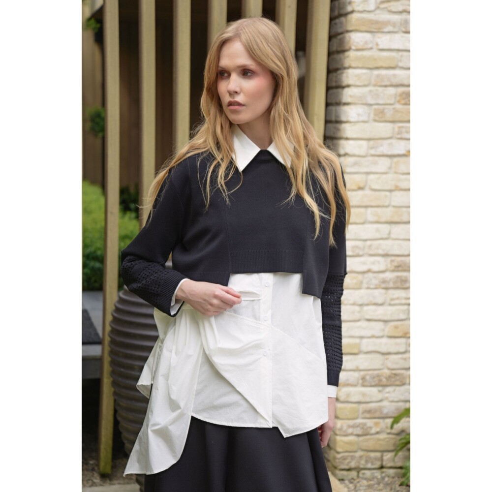 Trelise Cooper - One Crop Shop Sweater - Black