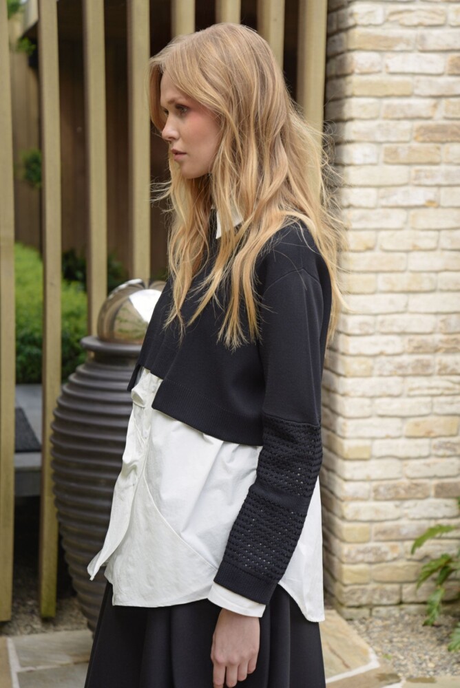 Trelise Cooper - One Crop Shop Sweater - Black - Image 2