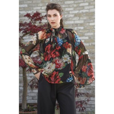 Trelise Cooper - Black of Beyond Blouse - Black Floral