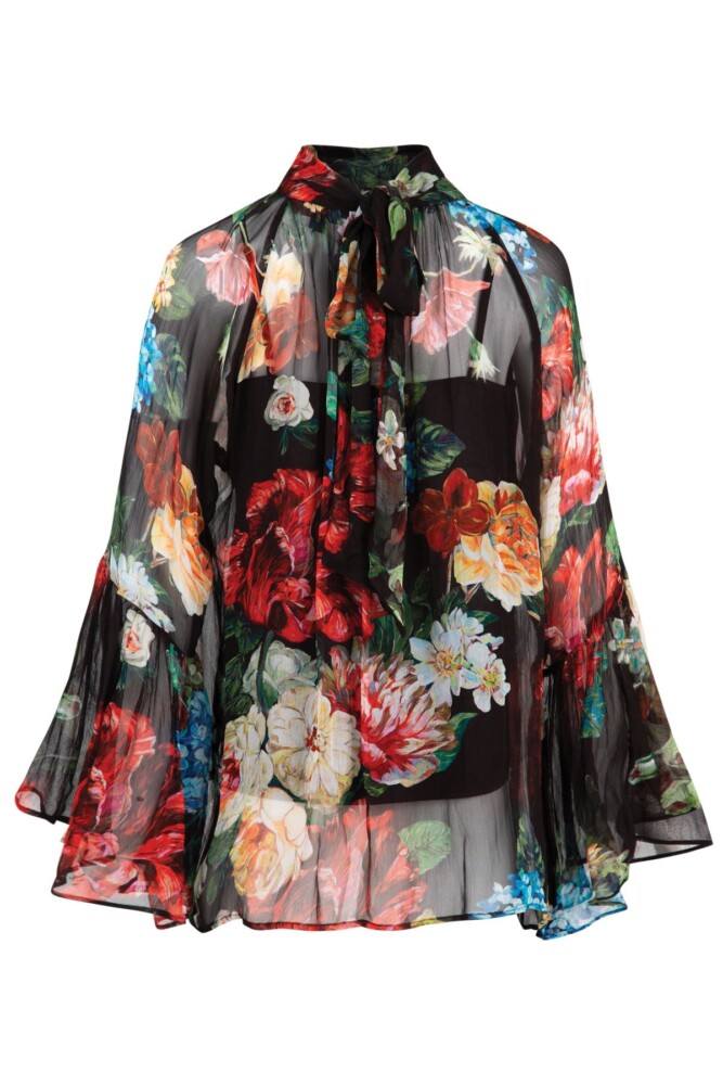 Trelise Cooper - Black of Beyond Blouse - Black Floral - Image 6