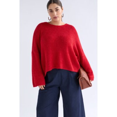 Elk - Agna Luna Sweater - Flame Red