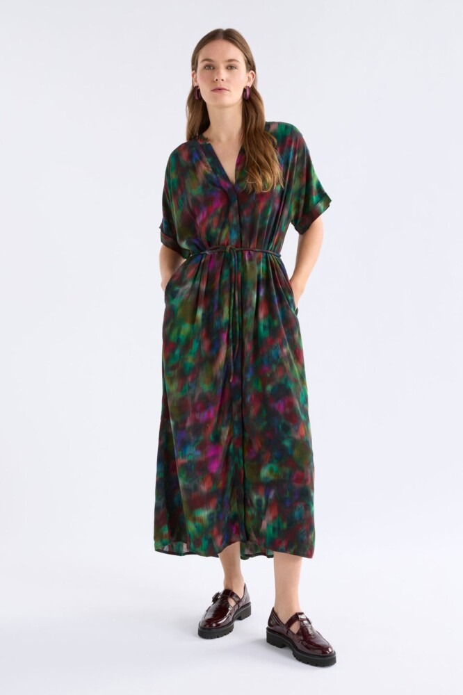 Elk - Malo Shirt Dress - Jord Print - Image 3