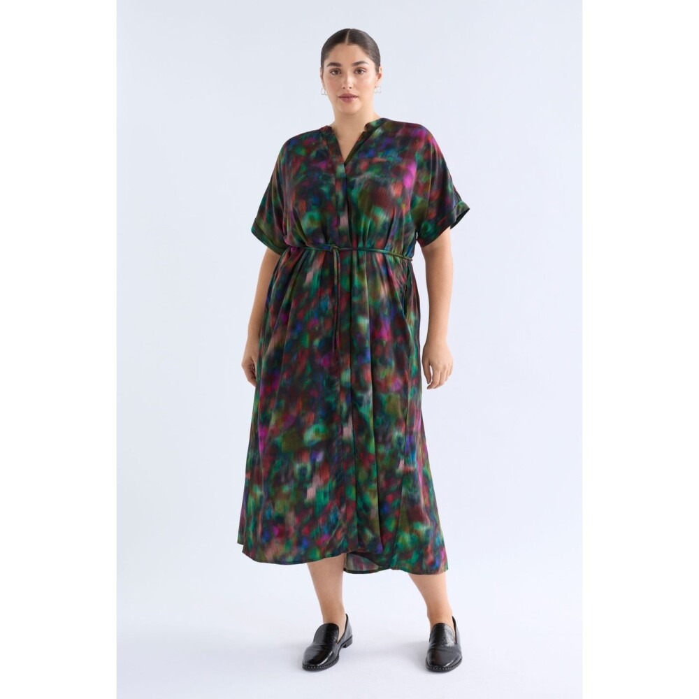Elk - Malo Shirt Dress - Jord Print
