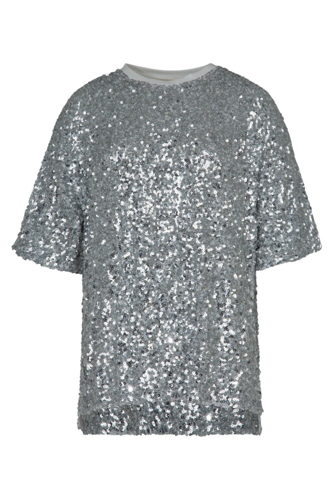 Cooper - Shine Queens Top - Silver - Image 6