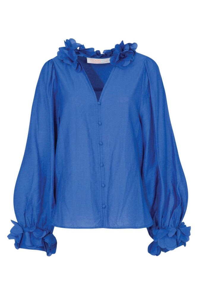 Coop - Budding Romance Blouse - Blue - Image 7