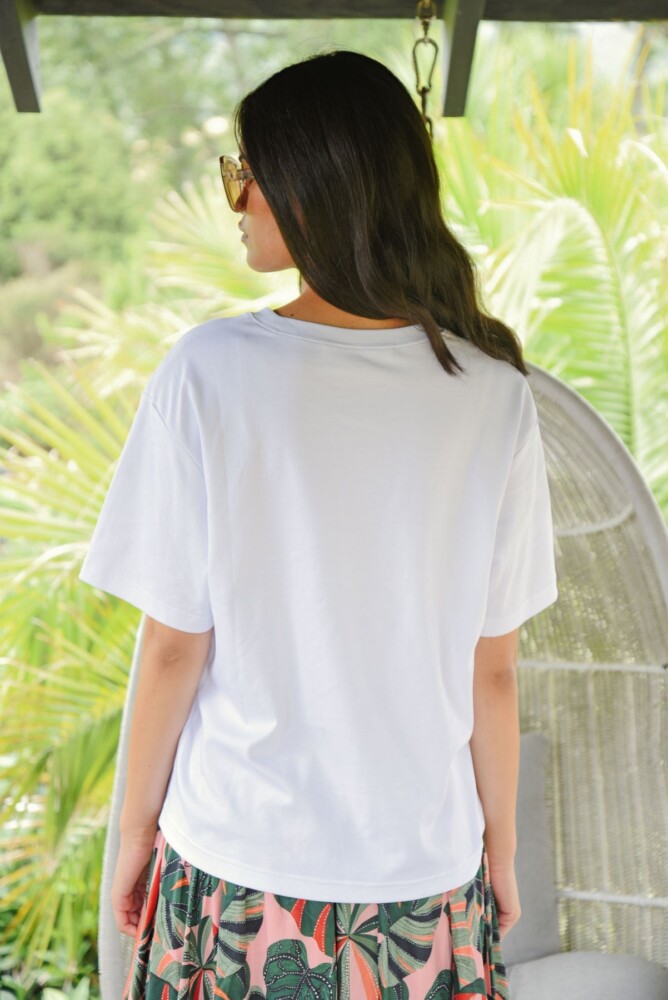 Coop - Gotta Bow T-shirt - Black and White - Image 3
