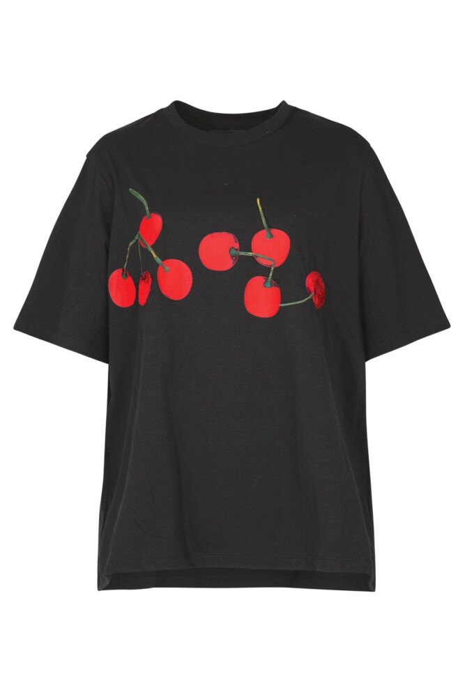 Curate - Eat Drink and Be Cherry T-shirt - Black - Image 5