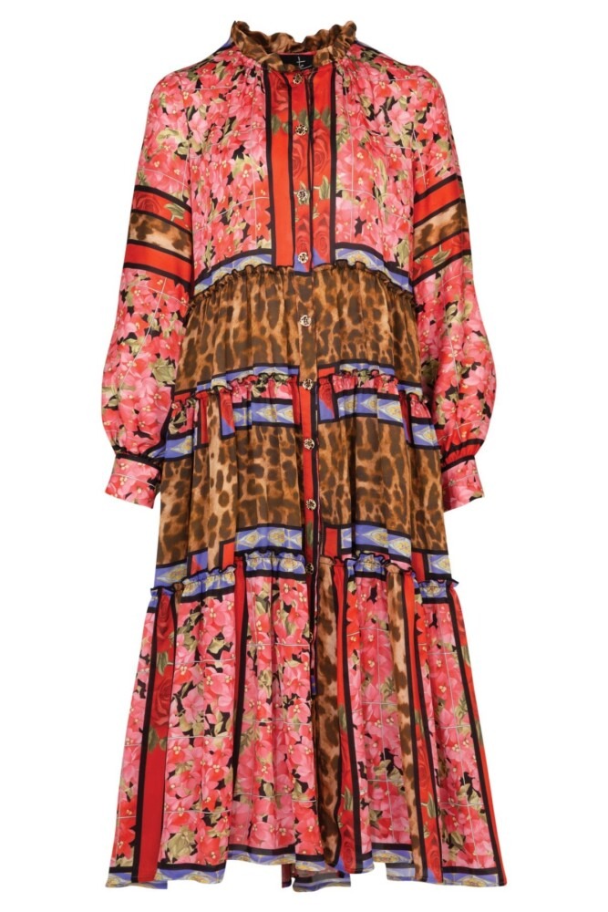 Curate - Soft Embrace Dress - Pink Leopard - Image 7