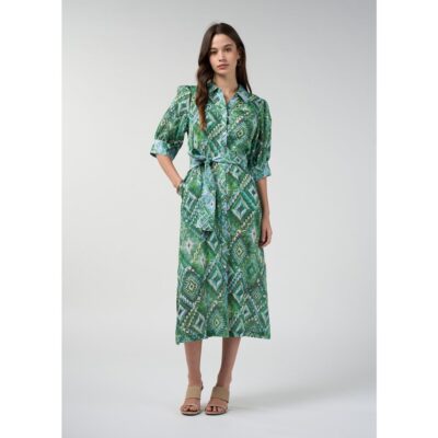 Loobie's Story - Sinhala Shirt Dress - Jungle