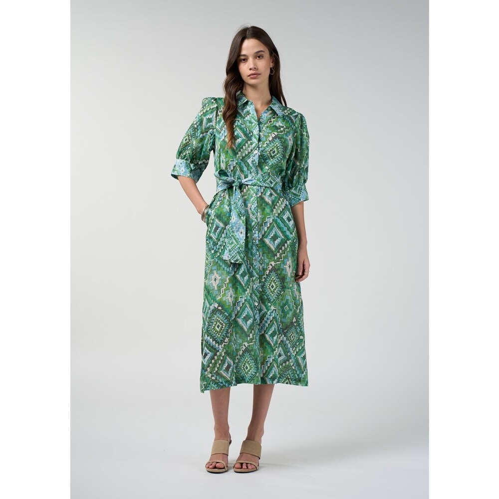 Loobie's Story - Sinhala Shirt Dress - Jungle