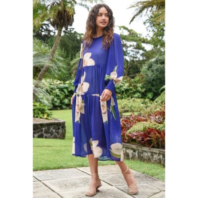 Curate - Dreaming of Spring Dress - Blue Orchid