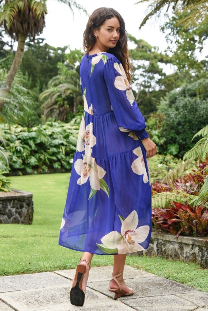 Curate - Dreaming of Spring Dress - Blue Orchid - Image 3