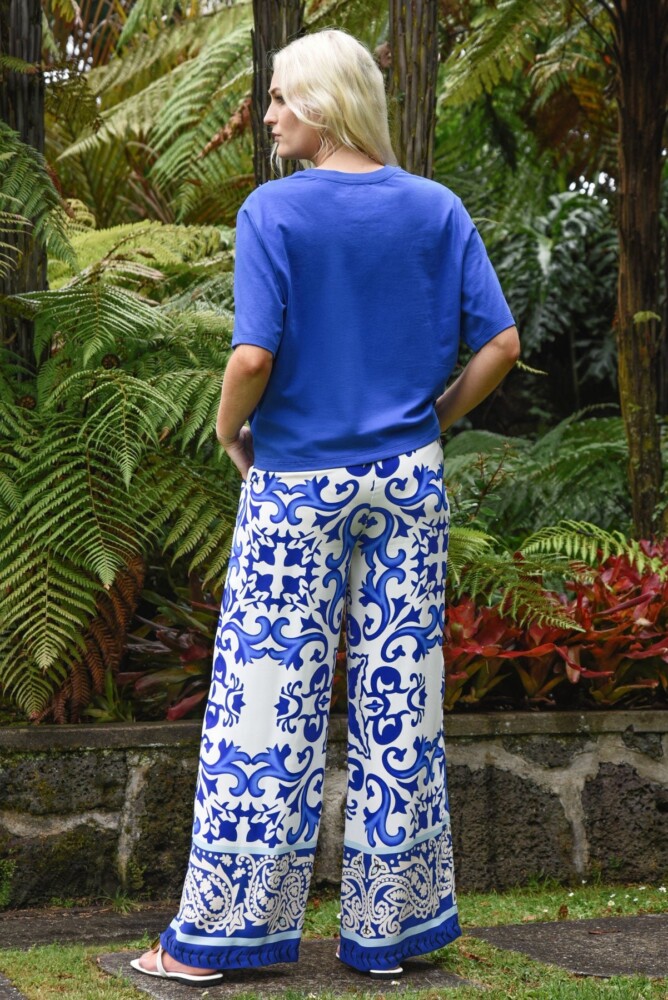 Curate - Take Your Lead Pant - Blue Tile - Image 4
