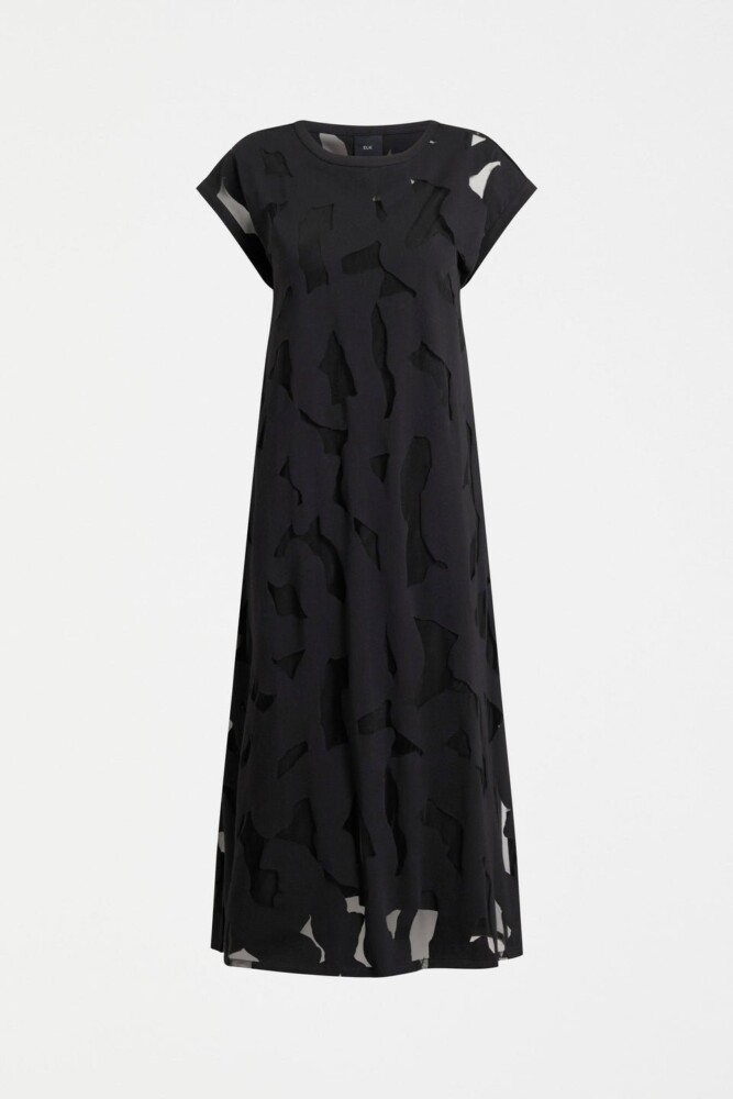 Elk - Varr Burnout Dress - Black - Image 8