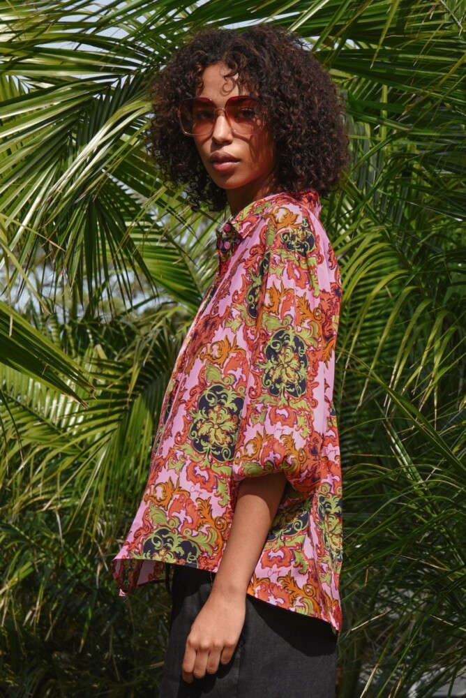 Coop - Sew it Seams Shirt - Pink - Image 3