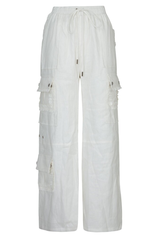 Coop - Linen On the Edge Trouser - White - Image 6
