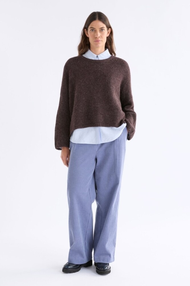 Elk - Agna Sweater - Chestnut - Image 2