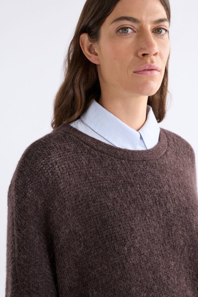 Elk - Agna Sweater - Chestnut - Image 3