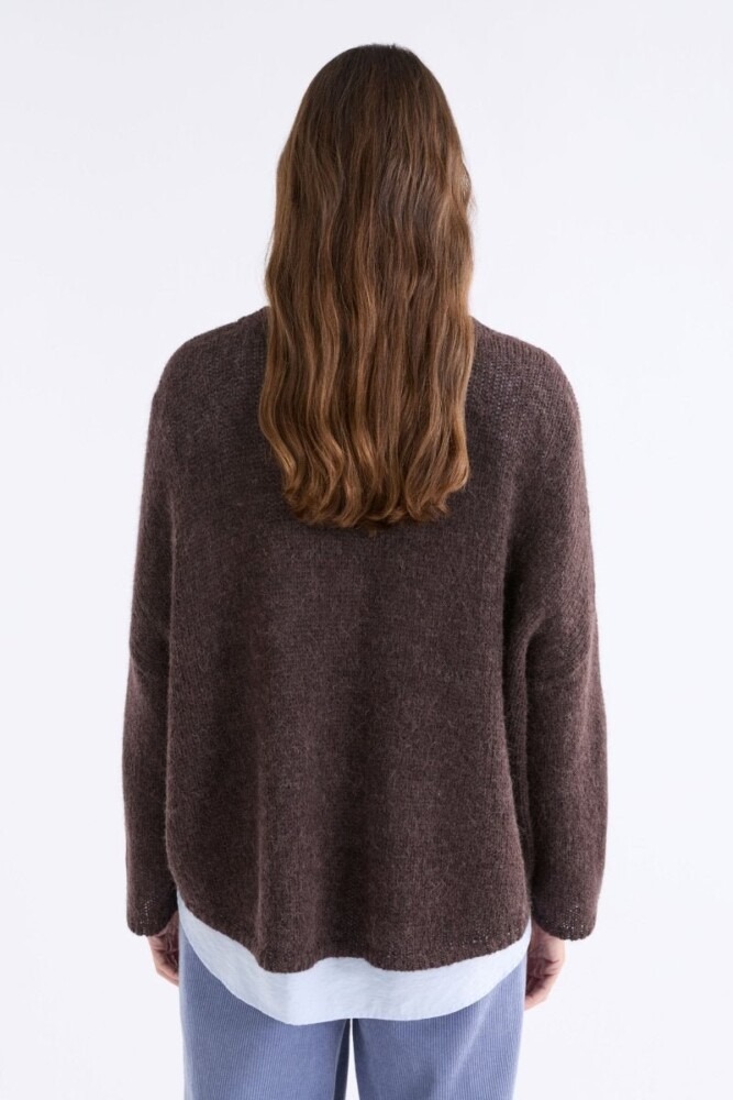 Elk - Agna Sweater - Chestnut - Image 4