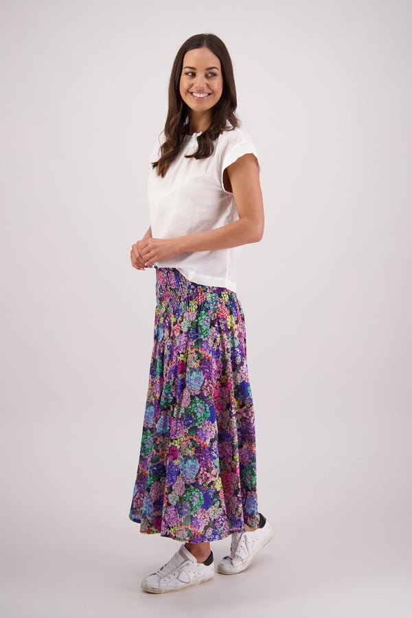 Briarwood - Pandora Hydrangea Ramie Skirt - Image 3