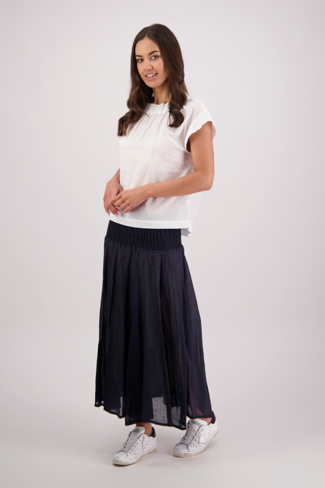 Briarwood - Pandora Ink Ramie Skirt - Image 4
