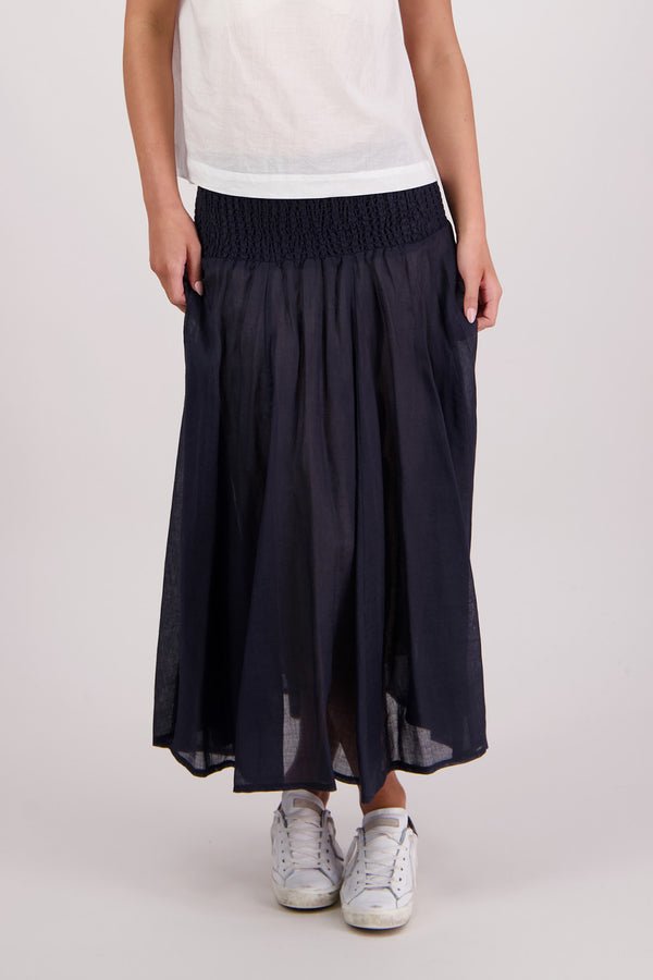 Briarwood - Pandora Ink Ramie Skirt - Image 6
