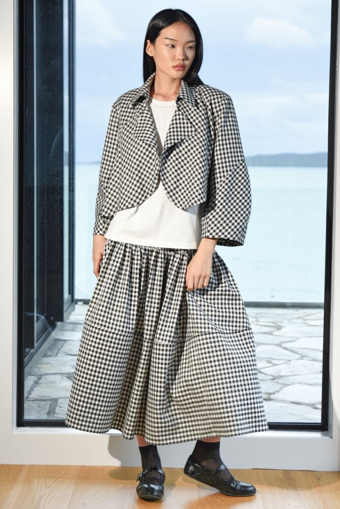 Trelise Cooper - Art of Me Jacket - Black & White Gingham - Image 4