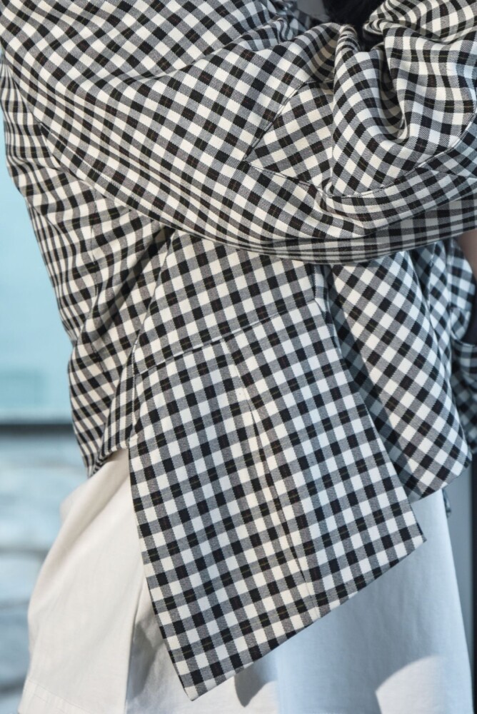 Trelise Cooper - Art of Me Jacket - Black & White Gingham - Image 5